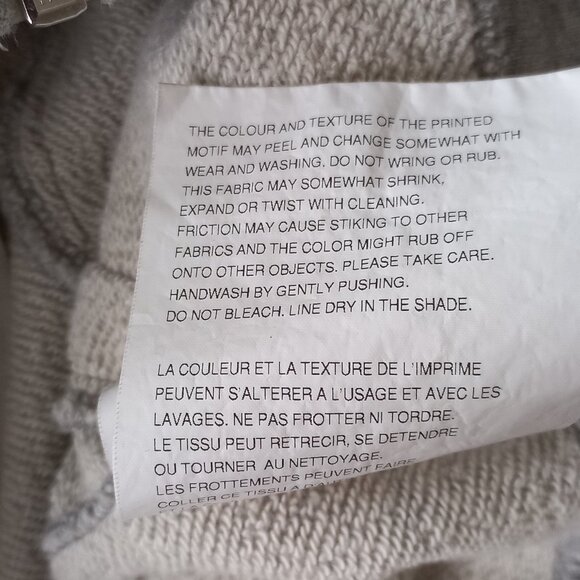 PLAY COMME DES GARCONS grey full zip hoodie size s - Picture 13 of 13